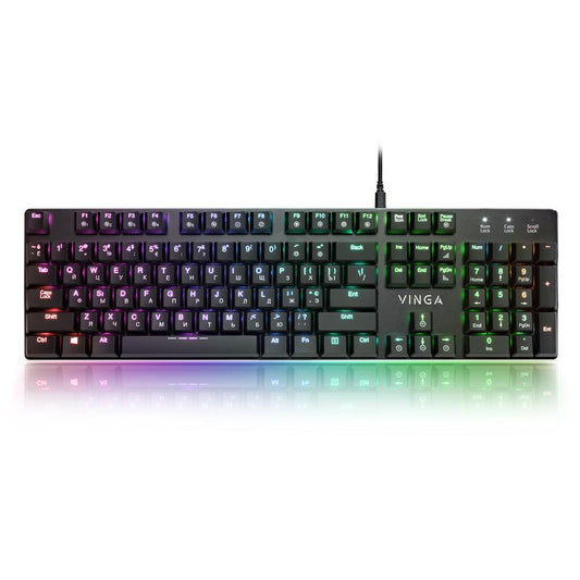 Клавиатура Vinga KBGM-395 black
