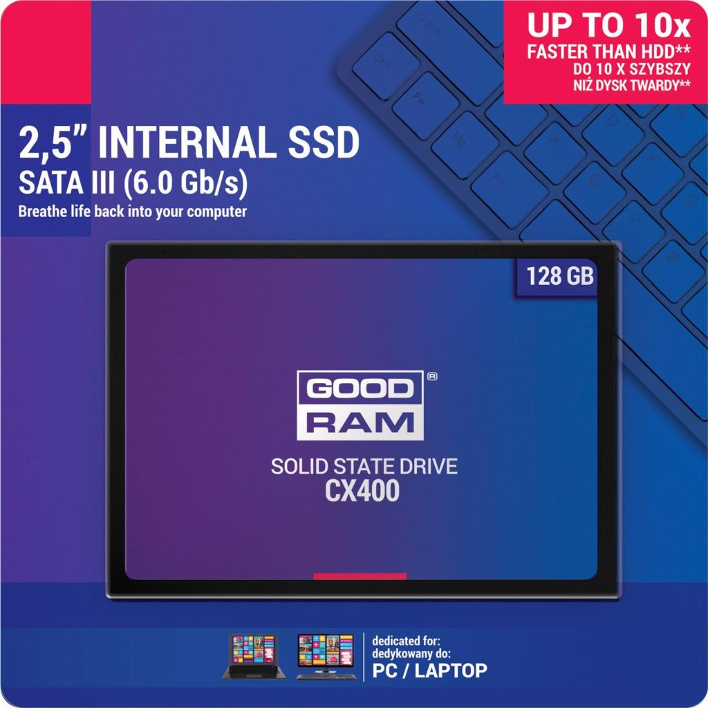 Накопитель SSD 2.5' 128GB GOODRAM (SSDPR-CX400-128)
