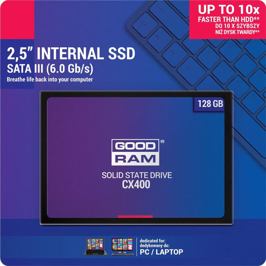 Накопитель SSD 2.5' 128GB GOODRAM (SSDPR-CX400-128)