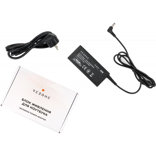 Блок живлення до ноутбука Rezone ASUS 65W 19V 3/42A роз'єм 5.5*2.5 (RZPSAS65195525)