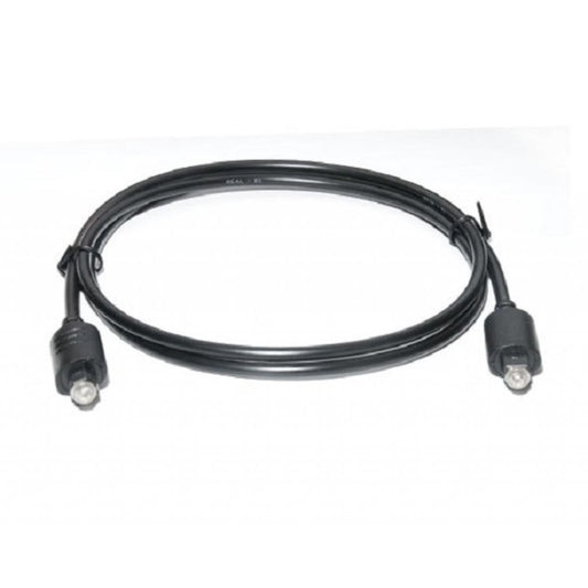 Кабель Optical Toslink M-M 2m black REAL-EL (EL123500037)