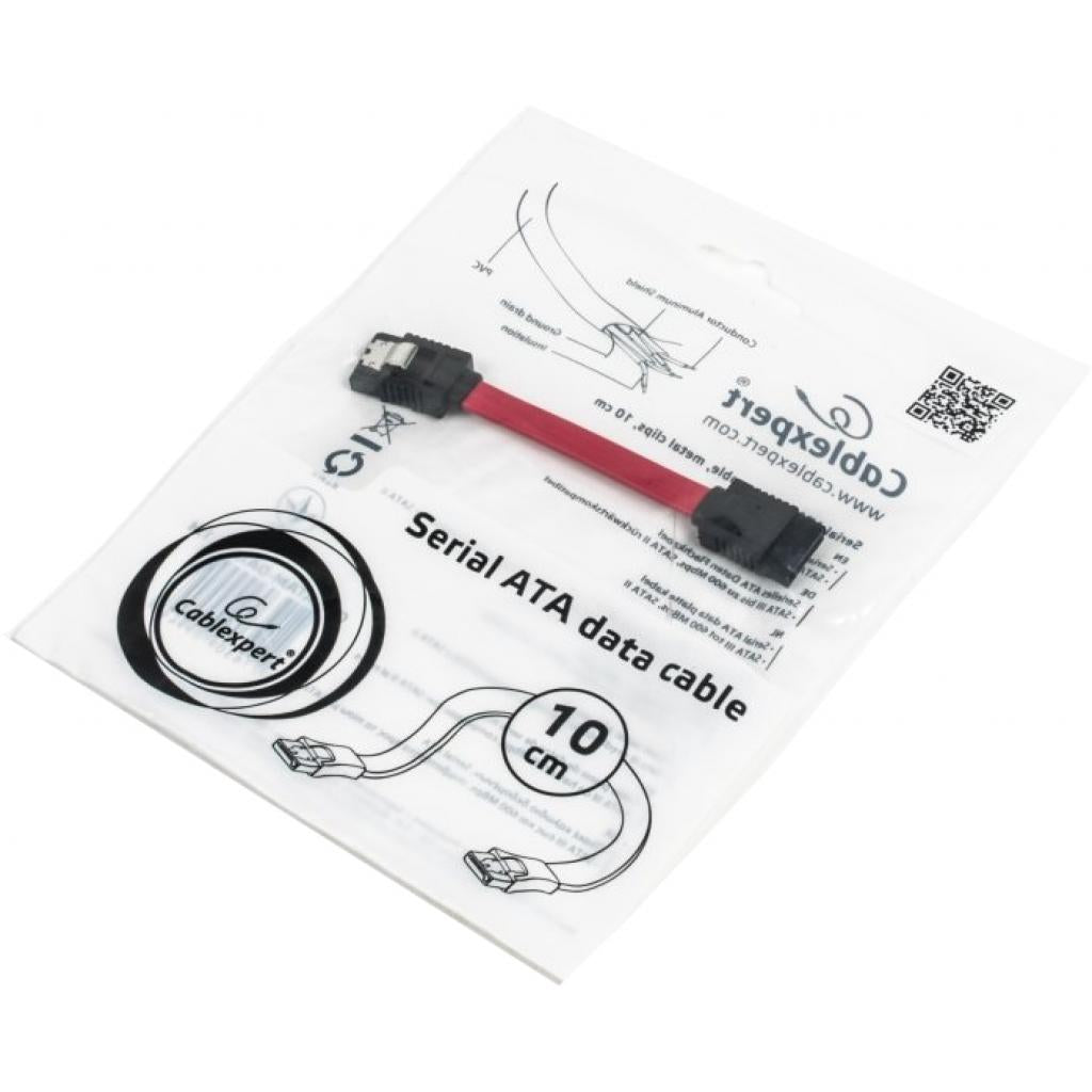 Кабель SATA III 0.1m Cablexpert (CC-SATAM-DATA-0.1M)