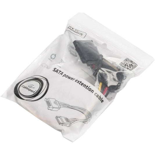 Кабель живлення Cablexpert SATA power extension 0.3 м (CC-SATAMF-01)