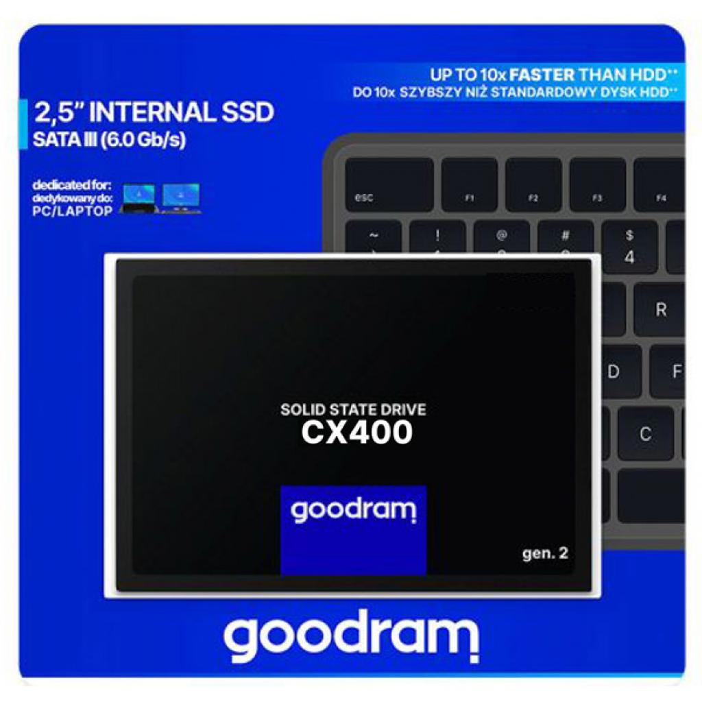 Накопитель SSD 2.5" 512GB GOODRAM (SSDPR-CX400-512-G2)