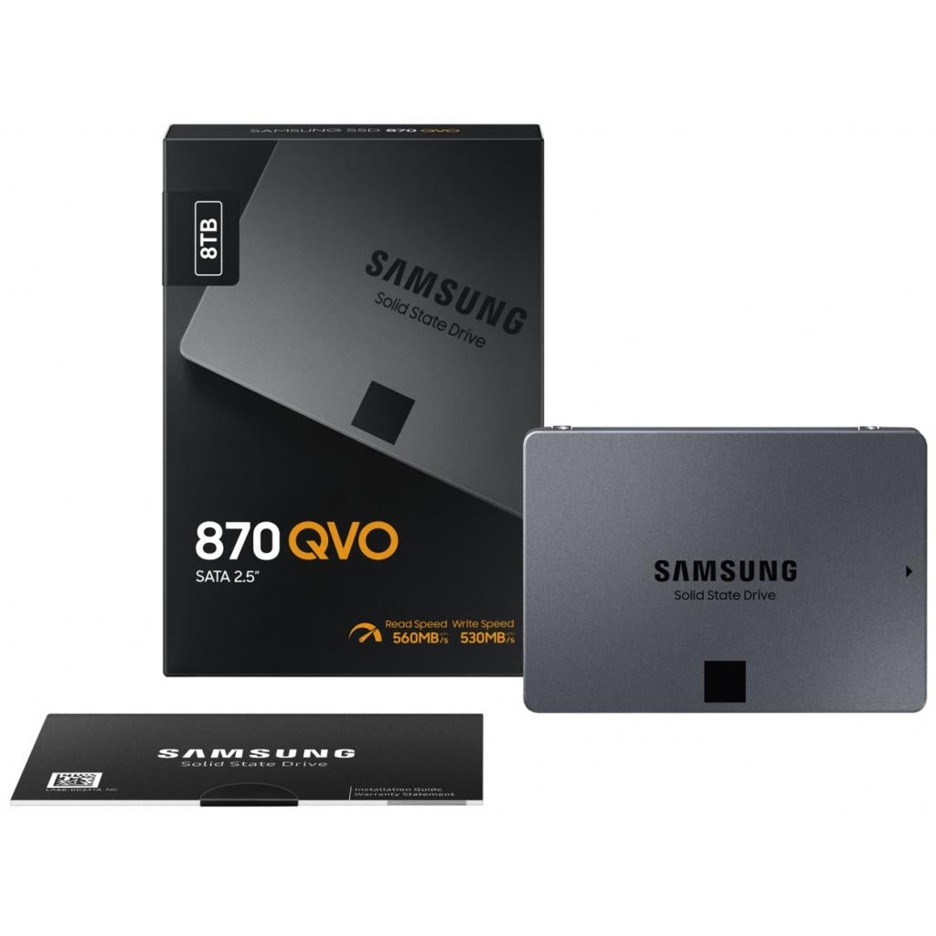 Накопитель SSD 2.5" 8TB 870 QVO Samsung (MZ-77Q8T0BW)