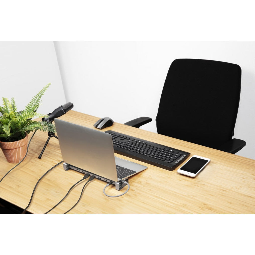 Концентратор Trust Dalyx Aluminium 10-in-1 USB-C Multi-Port Dock (23417_TRUST)