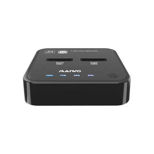 Док-станція Maiwo 2*SATA M.2 SSD Key B/B+M USB 3.1 Gen1 Type-C (K3016SG1)