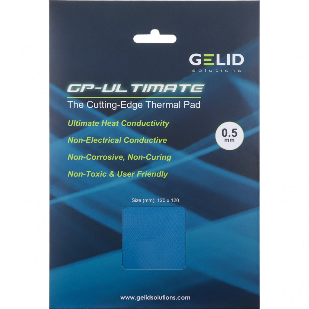 Термопрокладка Gelid Solutions GP-Ultimate Thermal Pad 120x120x2 mm (TP-GP04-SD)