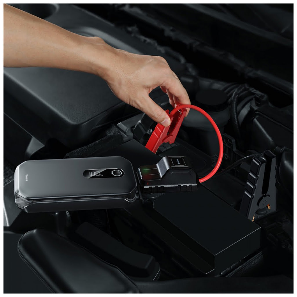 Батарея універсальна Baseus 12000mAh Super Energy Pro Car Jump Starter Black (CRJS03-01)