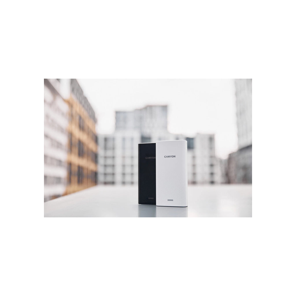 Універсальна батарея Canyon 20000mAh (CNE-CPB2001W)