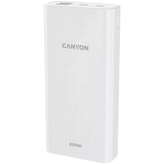 Універсальна батарея Canyon 20000mAh (CNE-CPB2001W)