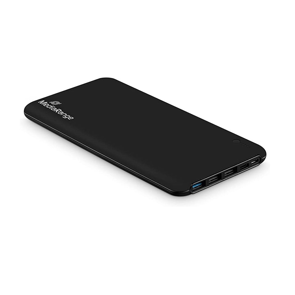 Універсальна батарея Mediarange 25000mAh PD/18W, QC/22,5W, USB-C, 3*USB-A (MR754)