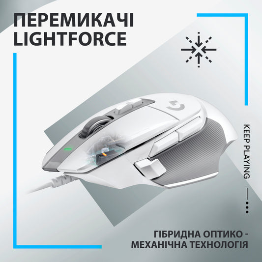 Мышь Logitech G502 X USB White (910-006146)