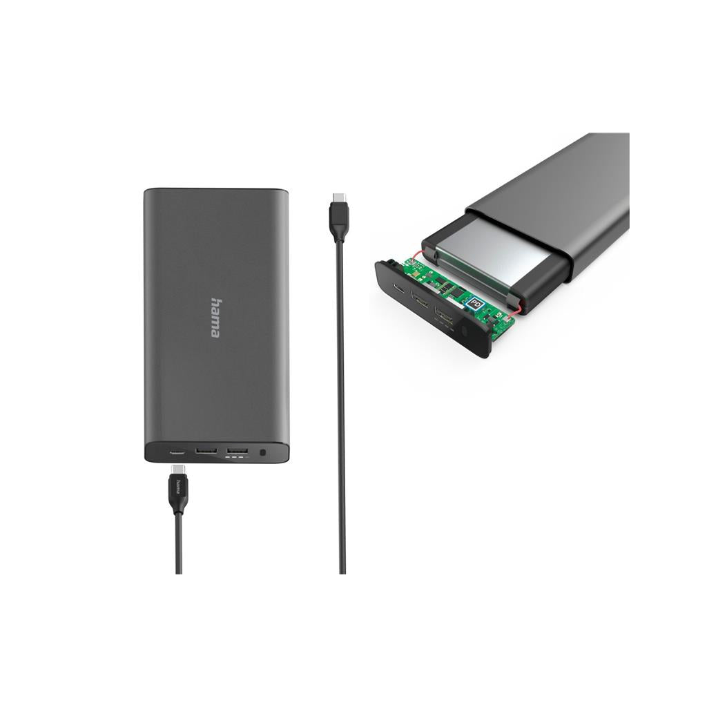 Портативное зарядное устройство для Hama Universal 26800mAh PD 5-20V (00200012)