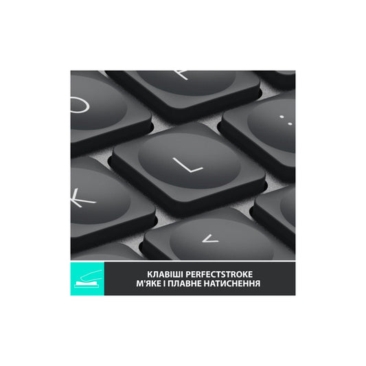 Клавиатура Logitech MX Keys Mini Wireless Illuminated UA Graphite (920-010498)