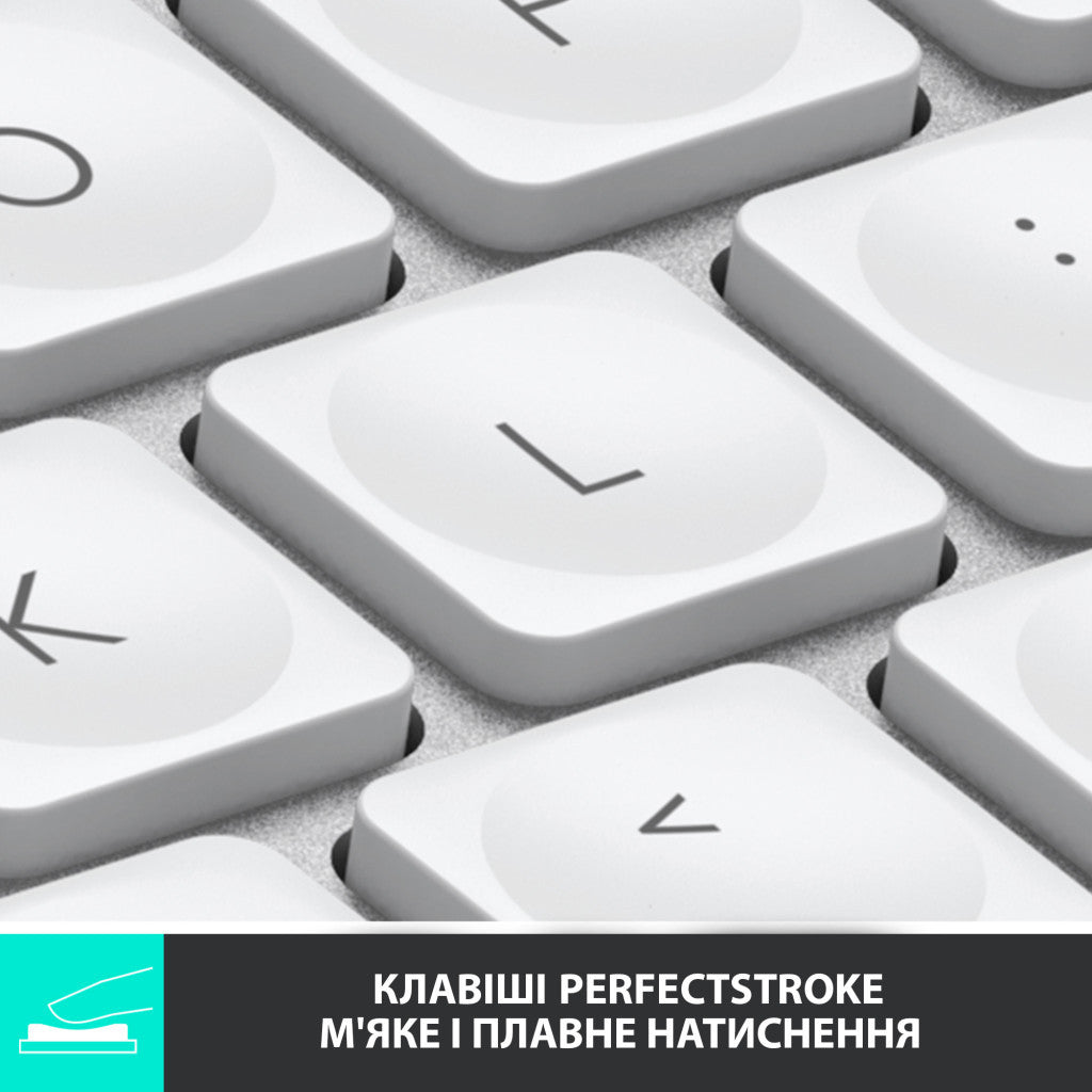 Клавиатура Logitech MX Keys Mini Wireless Illuminated RU Pale Grey (920-010499)