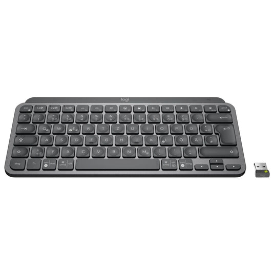 Клавиатура Logitech MX Keys Mini For Business Wireless Illuminated UA Graphite (920-010608)