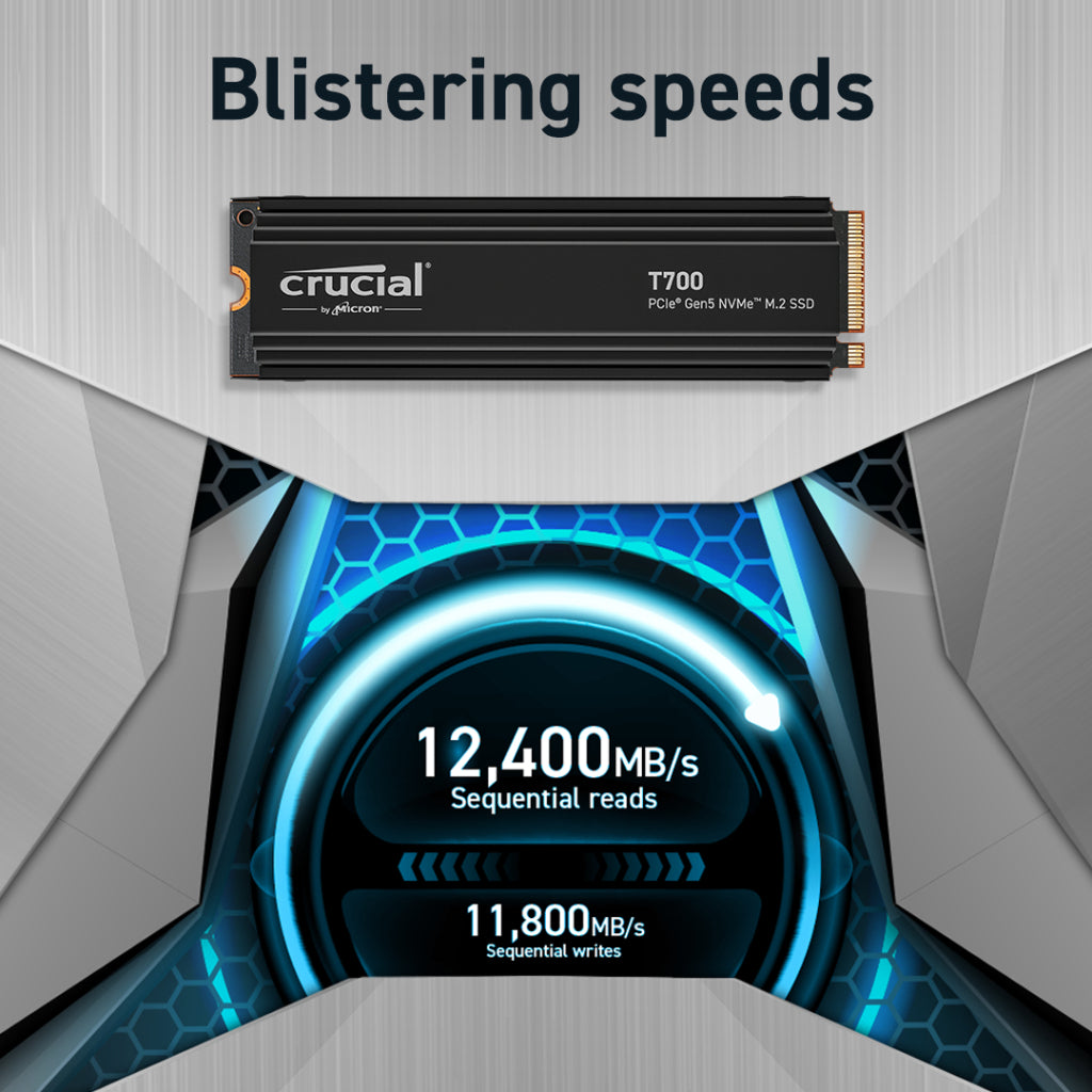 Накопитель SSD M.2 2280 4TB T700 Micron (CT4000T700SSD3)
