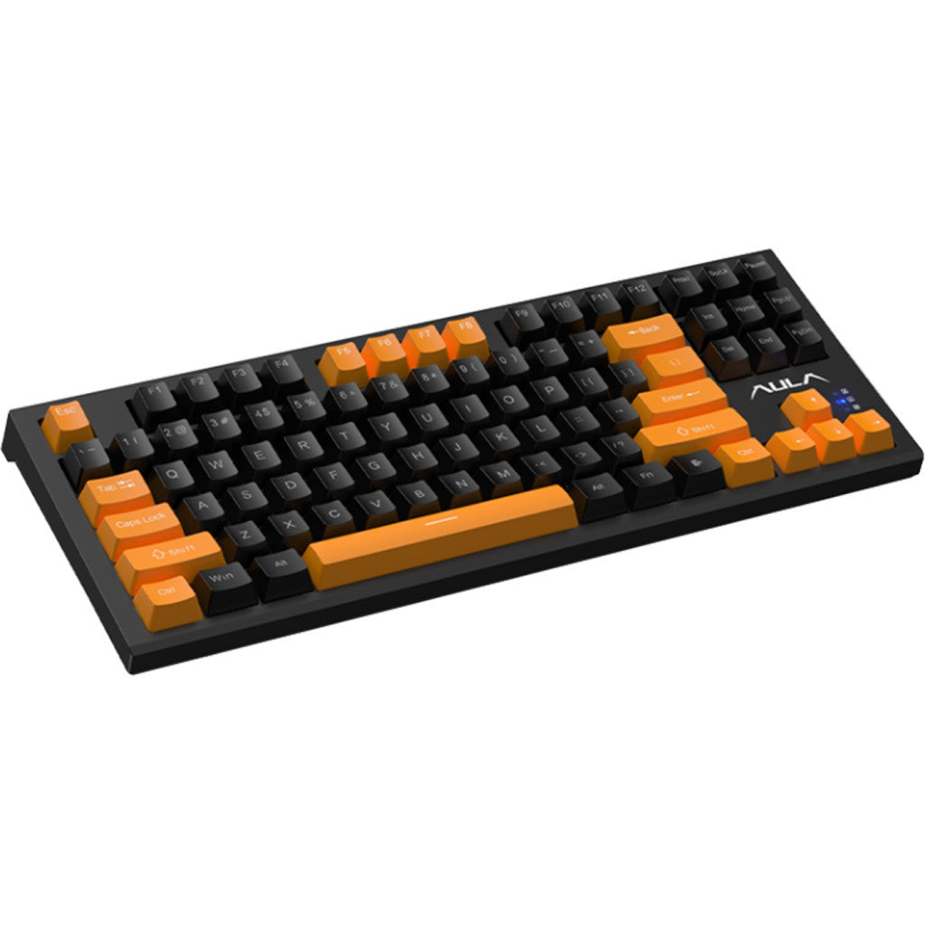 Клавіатура Aula F3032 Keycaps plus 21 Dark Yellow Keys KRGD Brown USB UA Black