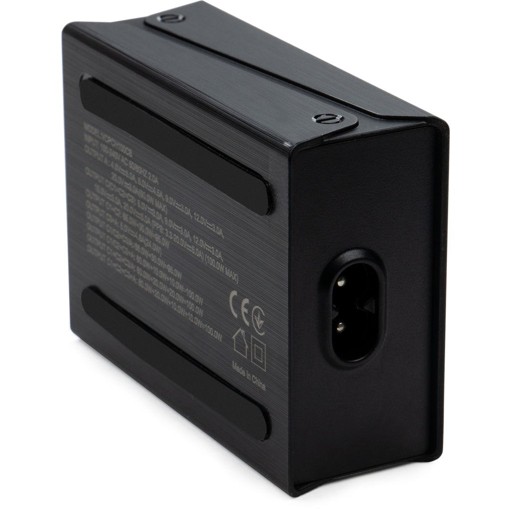 Зарядное устройство для Vinga GaN 100W PD+QC 3C1A ports (VCPCH100CB)