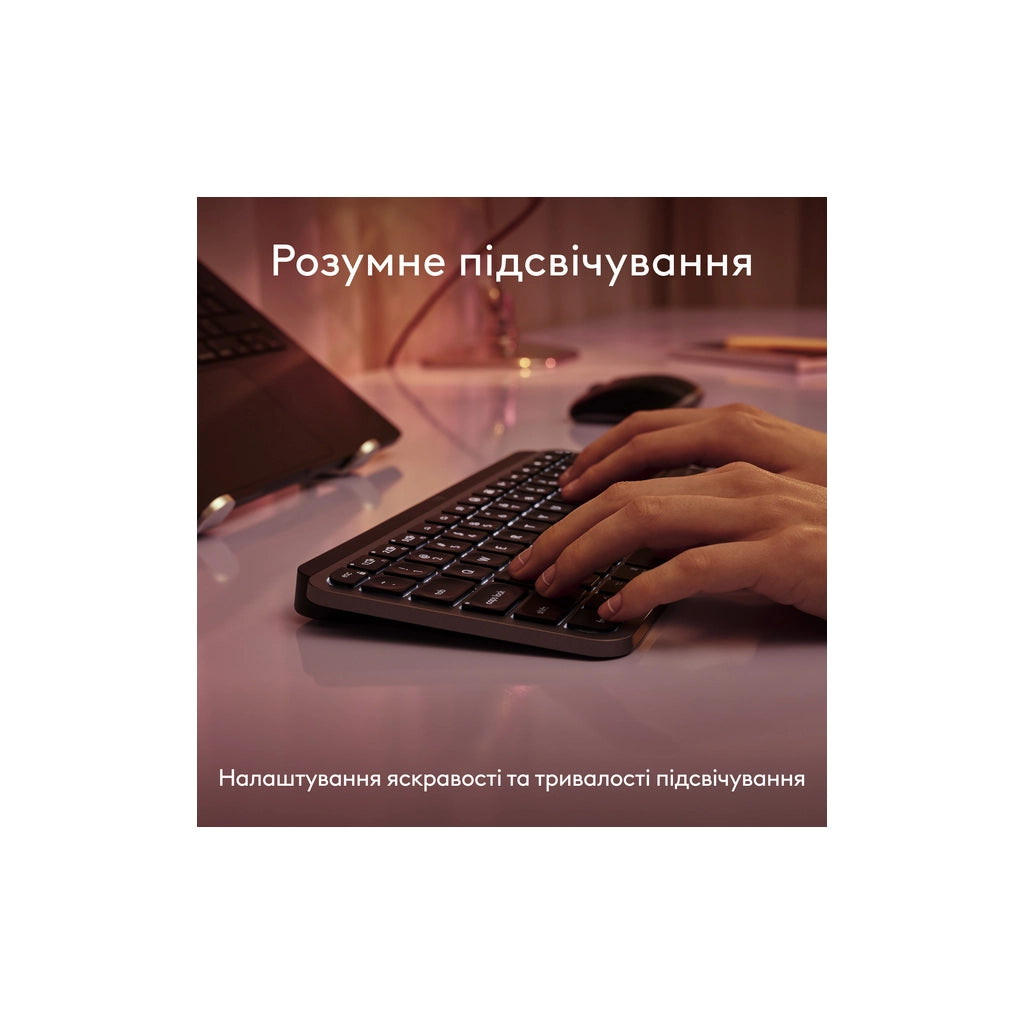 Клавиатура Logitech MX Keys Mini для MAC Wireless UA Space Grey (920-012652)