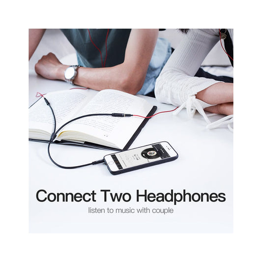 Кабель мультимедийный Jack 3.5mm M to 2X 3.5mm F Stereo Splitter Vention (BBSBY)