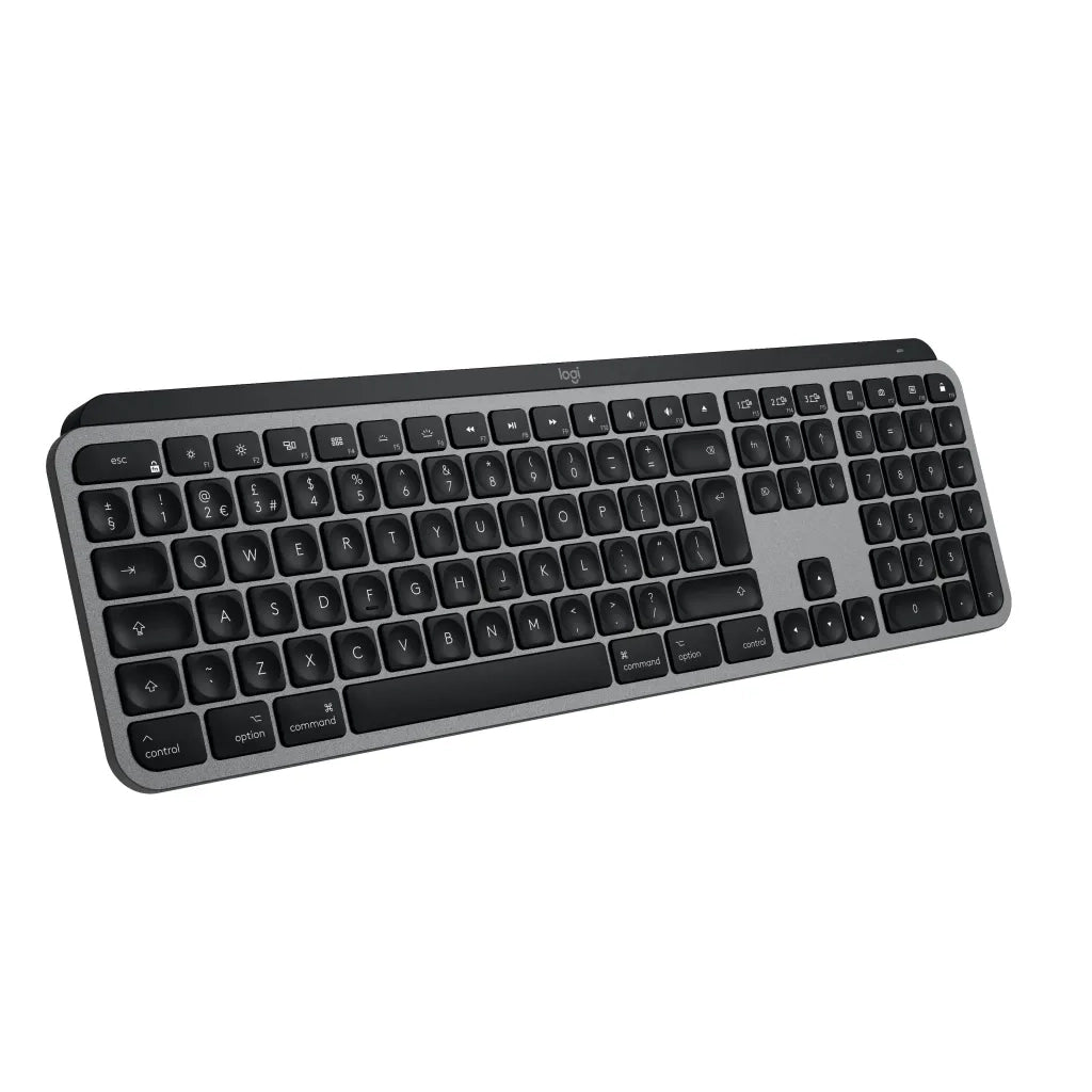 Клавіатура Logitech MX Keys S для Mac Bluetooth UA Space Grey (920-011637)
