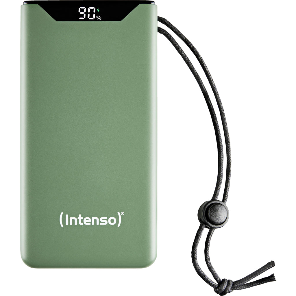 Батарея универсальная Intenso F20000 20000mAh PD/18W, QC3.0, зеленый (7332057)