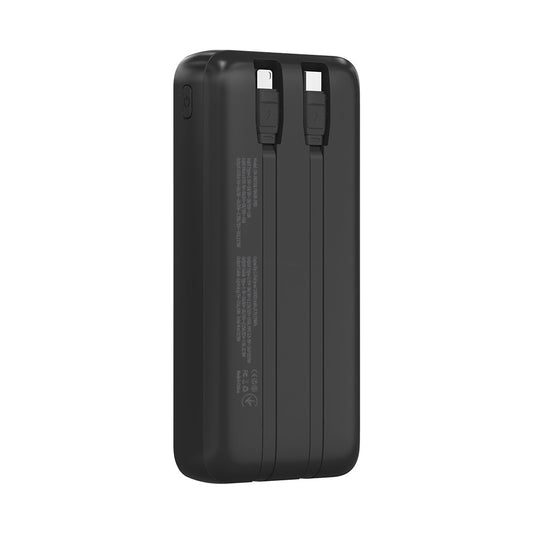 Павербанк ColorWay 20000 mAh EnergyPlus PD/18W, QC3.0/22.5W, Черный (CW-PB200LPB4BK-PDD)