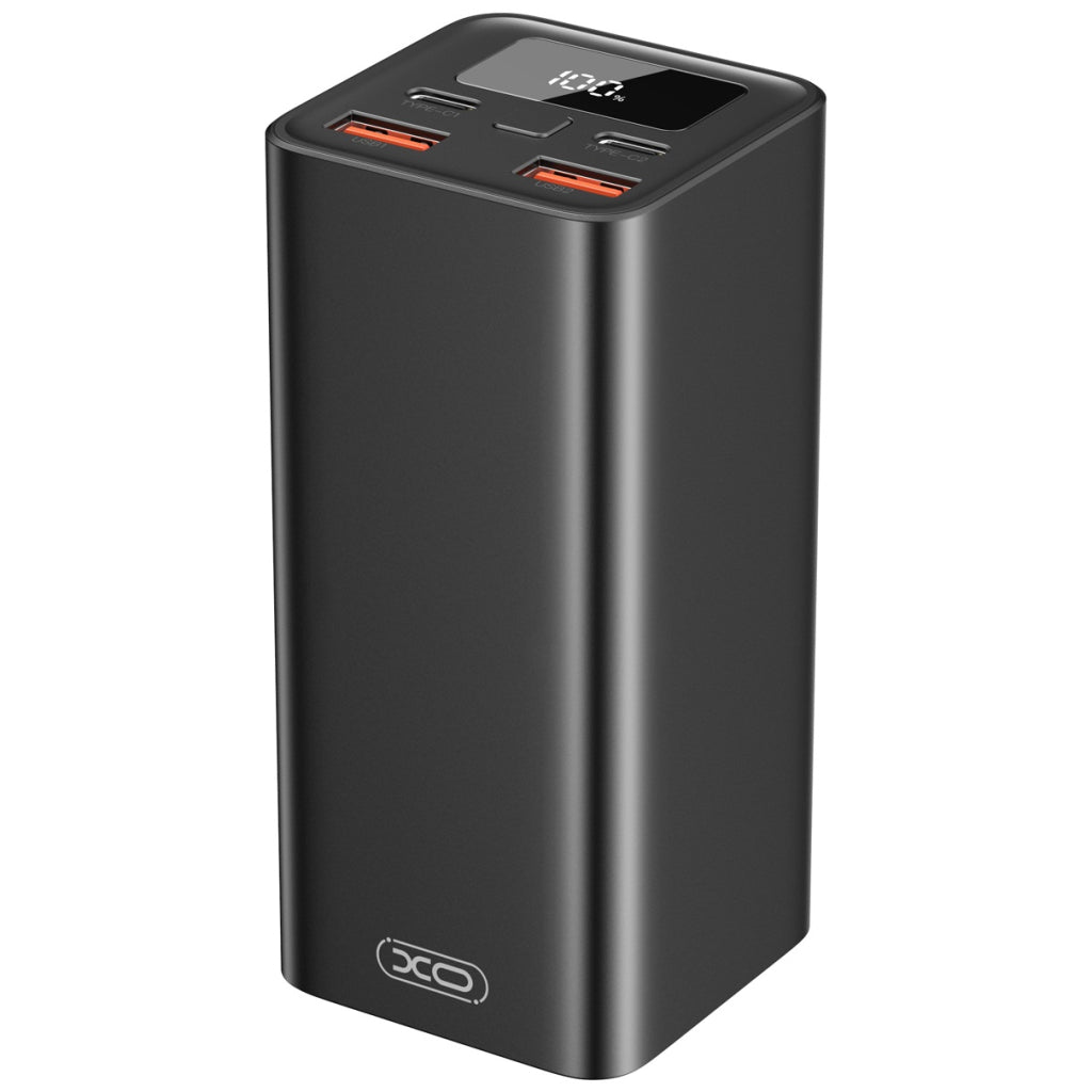 Батарея универсальная XO 20000mAh, PD/65W для ноутбука, QC/22.5W, черный (PB97_Black)
