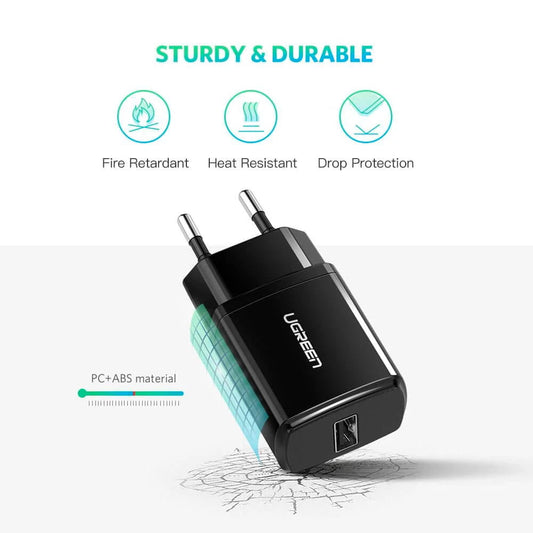 Зарядний пристрій USB 5V 2.1A/Ugreen 50459