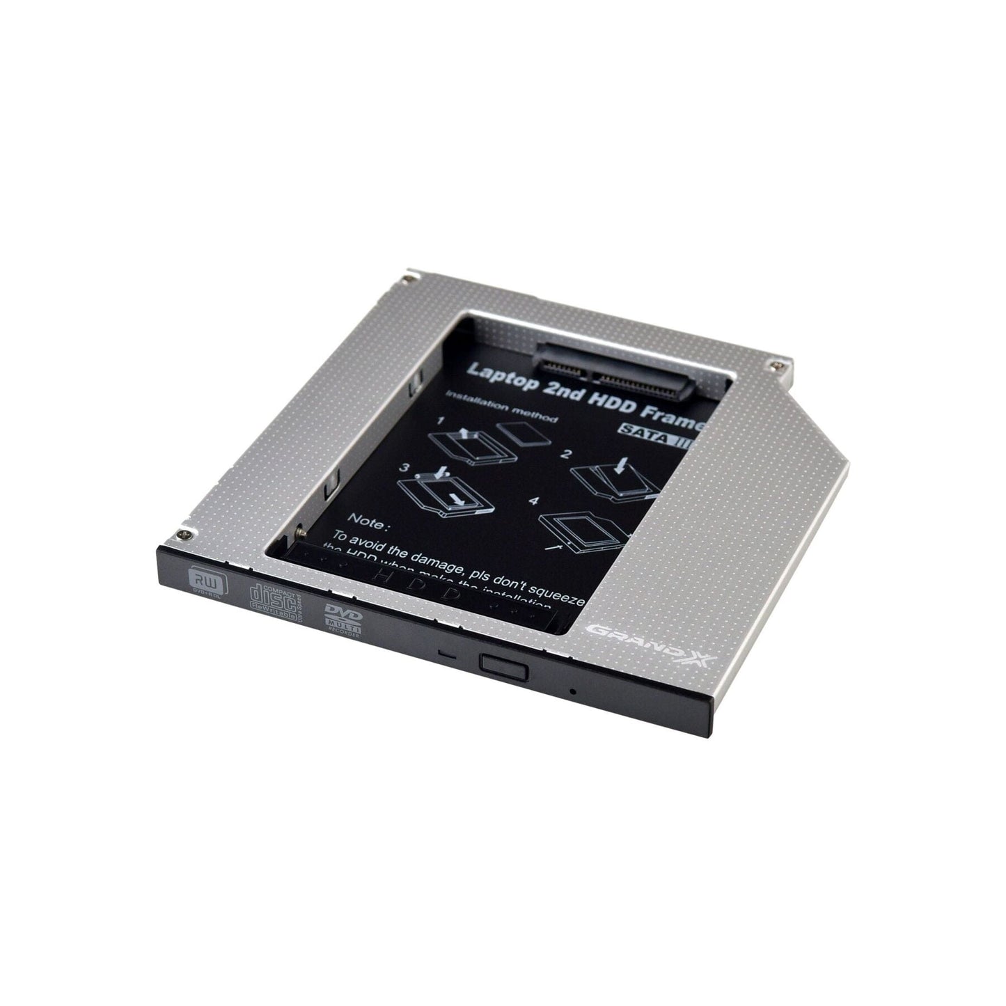 Фрейм-переходник Grand-X HDD 2.5'' SATA2/SATA3 (HDC-25С)