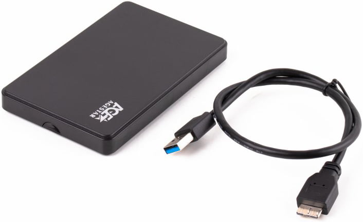 Карман внешний AgeStar 2.5/ USB3.0/ черный (3UB2P2)