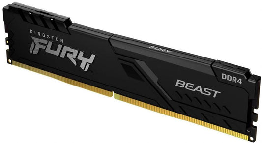 DIMM 16Gb DDR4 3200Mhz PC4-25600 Beast Black Kingston Fury KF432C16BB/16