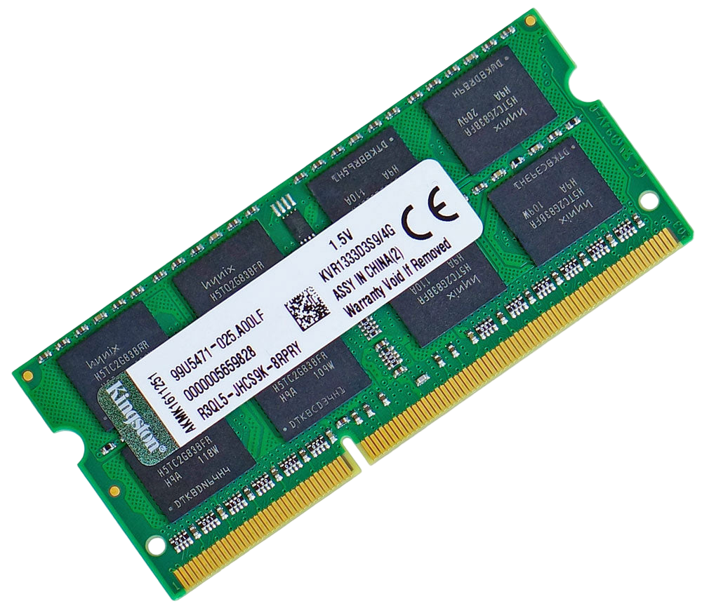 SODIMM DDR3 4Gb 1333 MHz Kingston KVR1333D3S9/4G