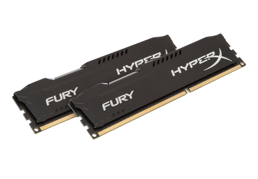 DIMM 16GB (2x8GB) DDR3 1600MHz FURY HyperX HX316C10FBK2/16