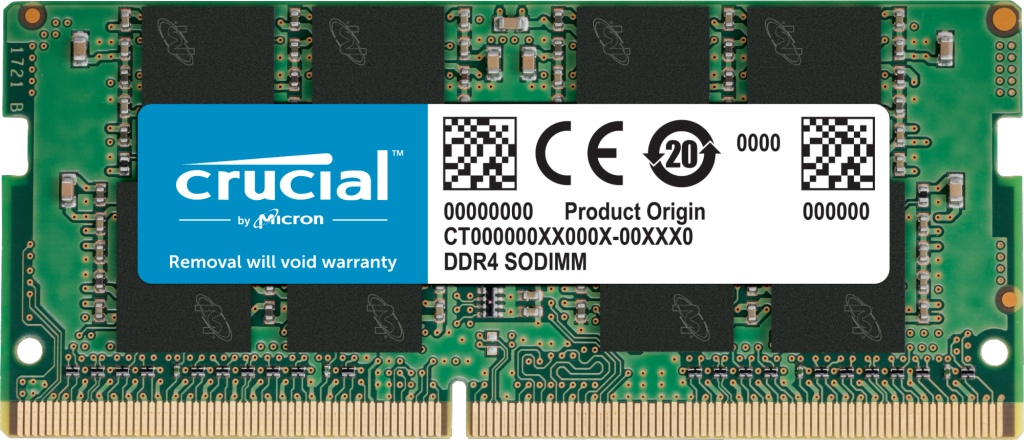SODIMM 16Gb DDR4 3200MHz Crucial CT16G4SFRA32A.M16FRS