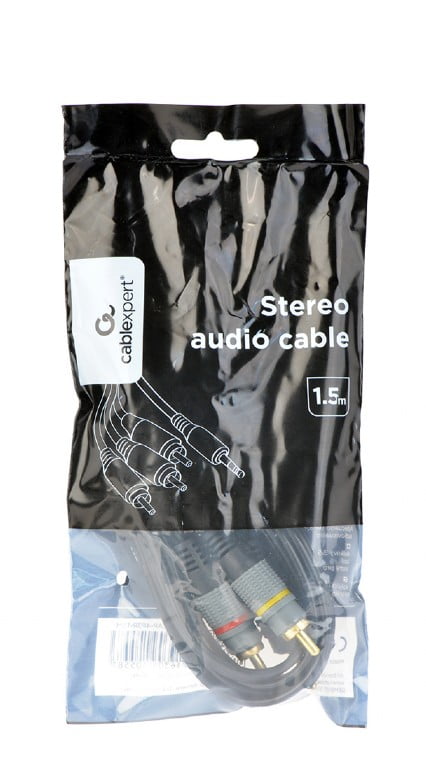Кабель 3.5 Jack (4pin) to 3RCA 1.5m Cablexpert (CCAP-4P3R-1.5M)