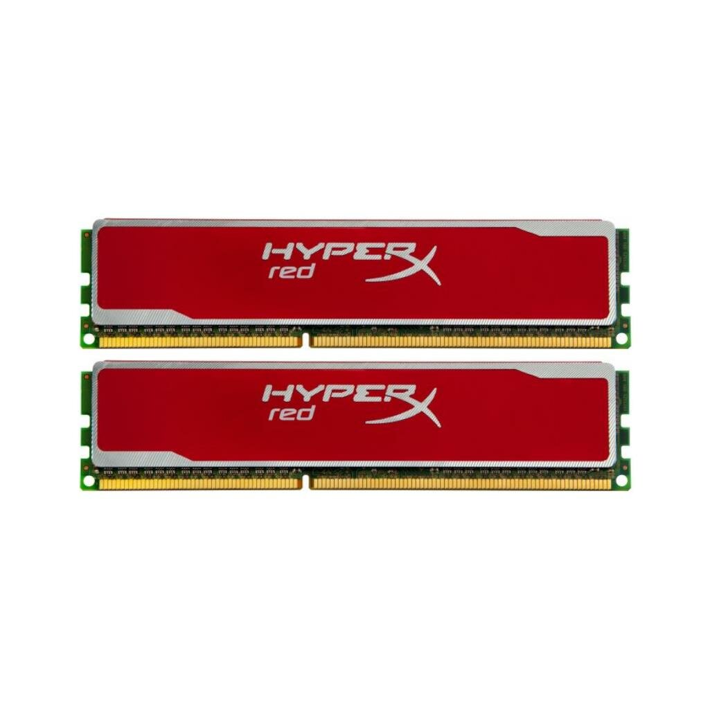 DIMM 2x8Gb DDR3 1600MHz Kingston HyperX Red KHX16C10B1RK2/16