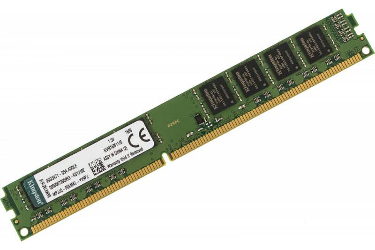 DIMM DDR3 8GB 1600MHz Kingston (KVR16N11/8)