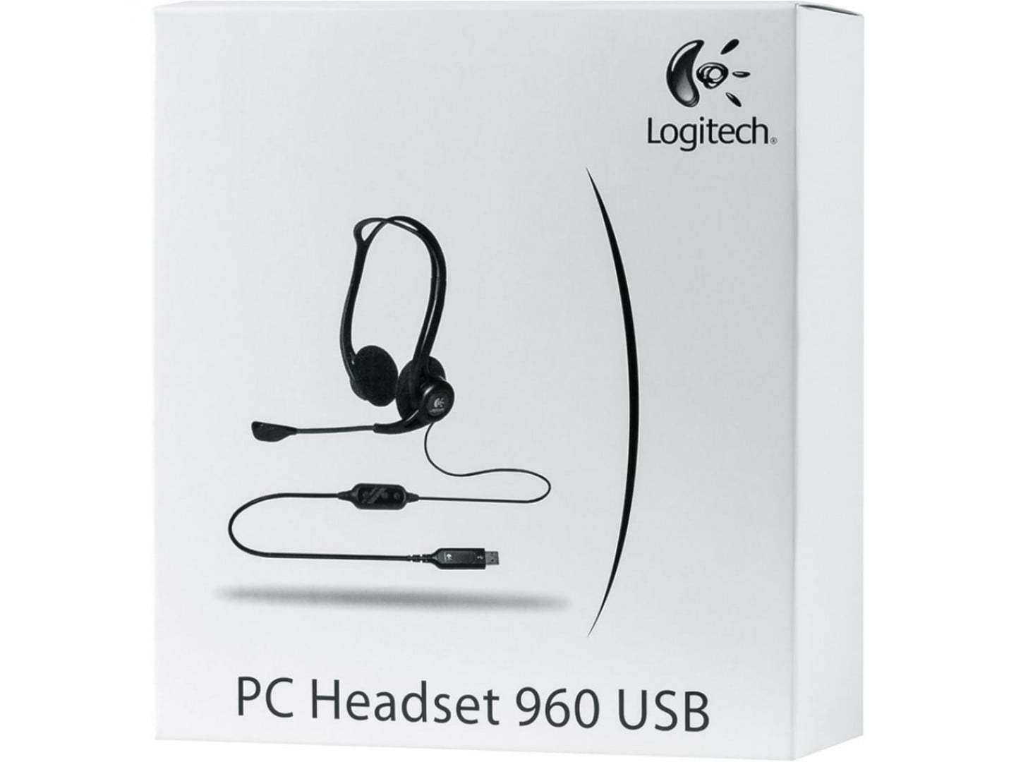 Навушники Logitech PC 960 Stereo Headset USB (981-000100)