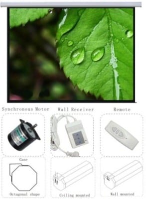 Проекційний Екран моторизований 4x3 Brateck PEAC120 240х180 см