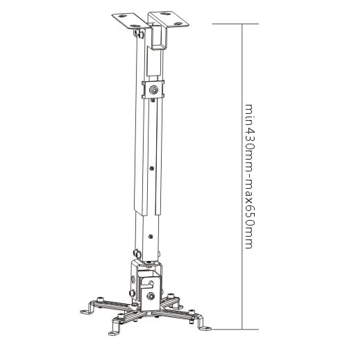 Кронштейн для проектора PRB-2 SILVER