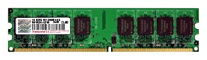 DDR2 1GB 800 MHz Transcend (TS128MLQ64V8U)