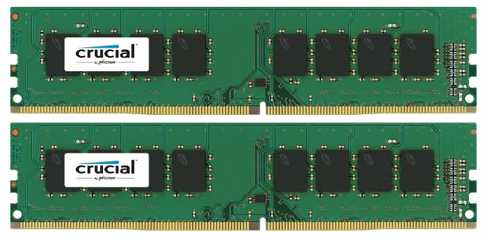 Crucial DDR4 2133 4GBx2 288 pin CL15