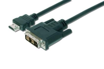 Кабель EDNET HDMI to DVI-D (AM/AM) 2m/black