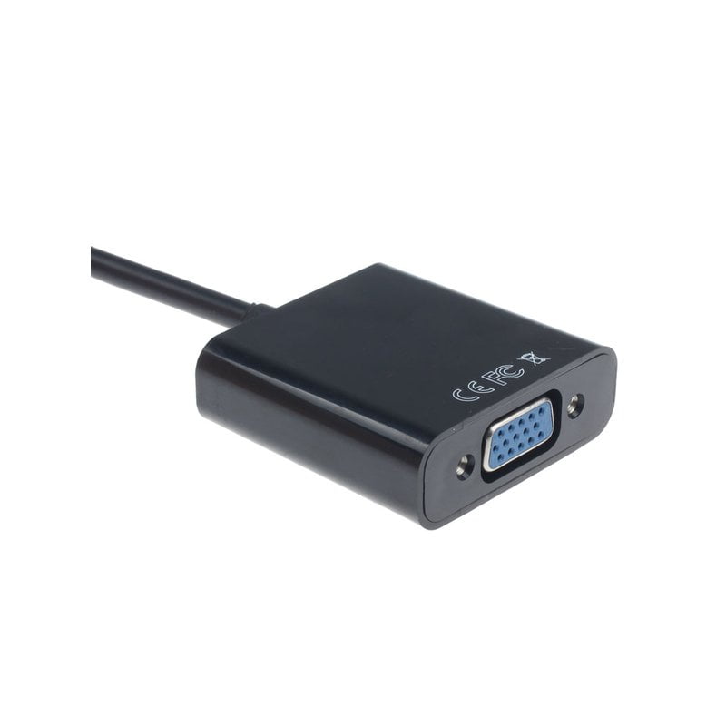 Переходник HDMI to VGA, дополнительное питание и аудио