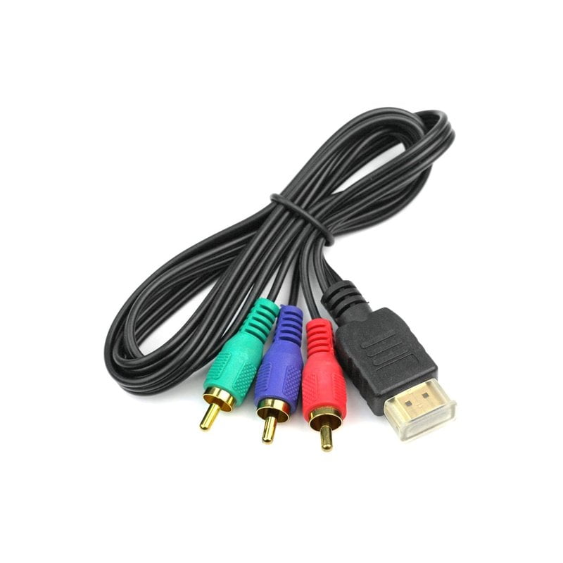 Кабель HDMI – RCA (тюльпан); 1 метр; KB1740