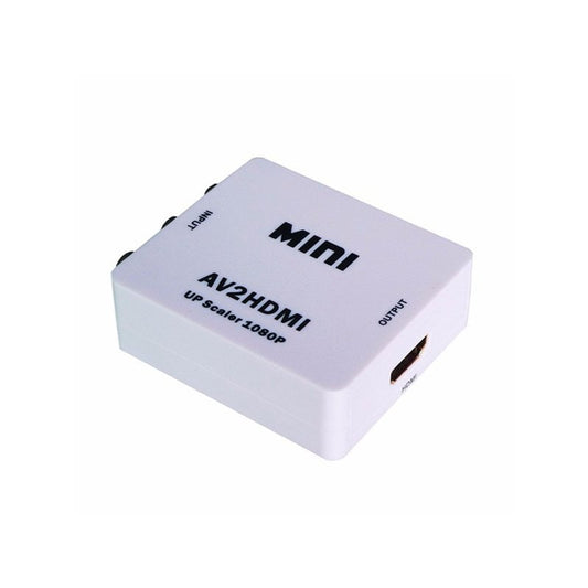 Переходник RCA (тюльпан) в HDMI av2hdmi upscaler