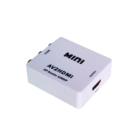 Переходник RCA (тюльпан) в HDMI av2hdmi upscaler